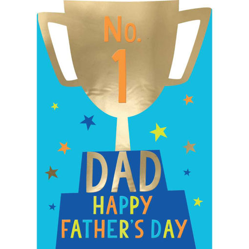 Picture of NO 1 DAD HAPPY FATHERS DAY